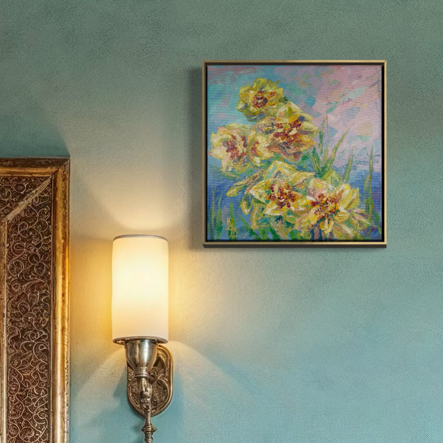 Neon Spring. Light Yellow