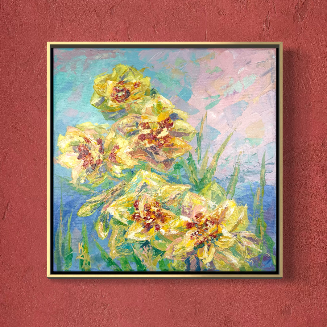 Neon Spring. Light Yellow