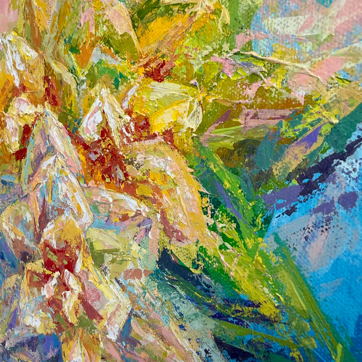 Neon spring. Light Spectrum