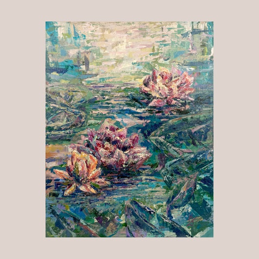 Lily pond. Viridian.