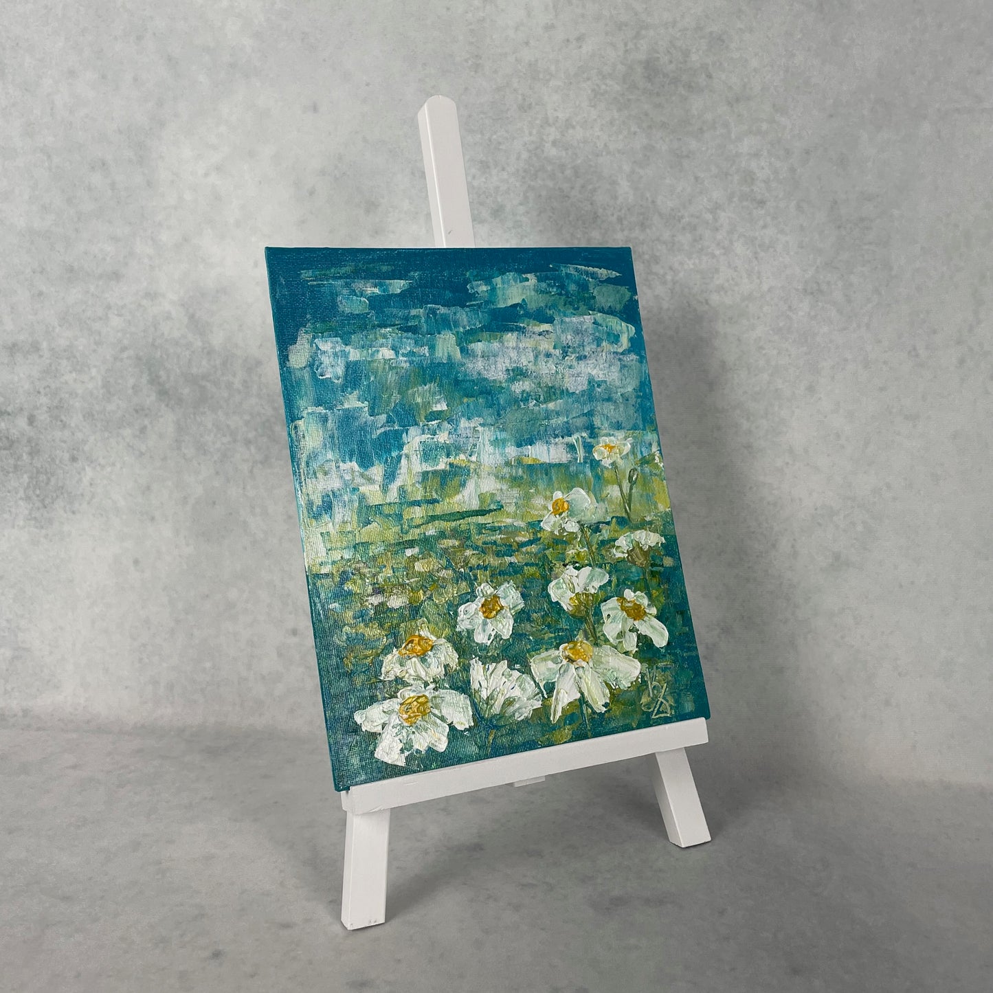 Daisies Meadow. Print