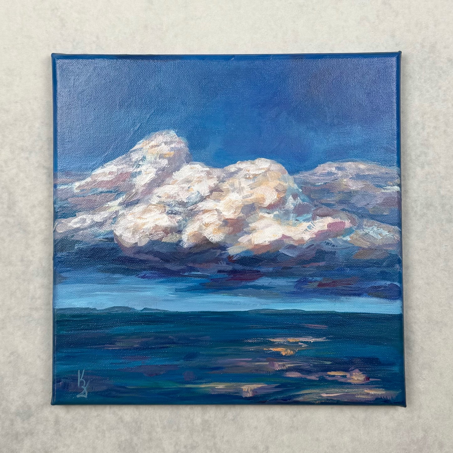 Plum clouds