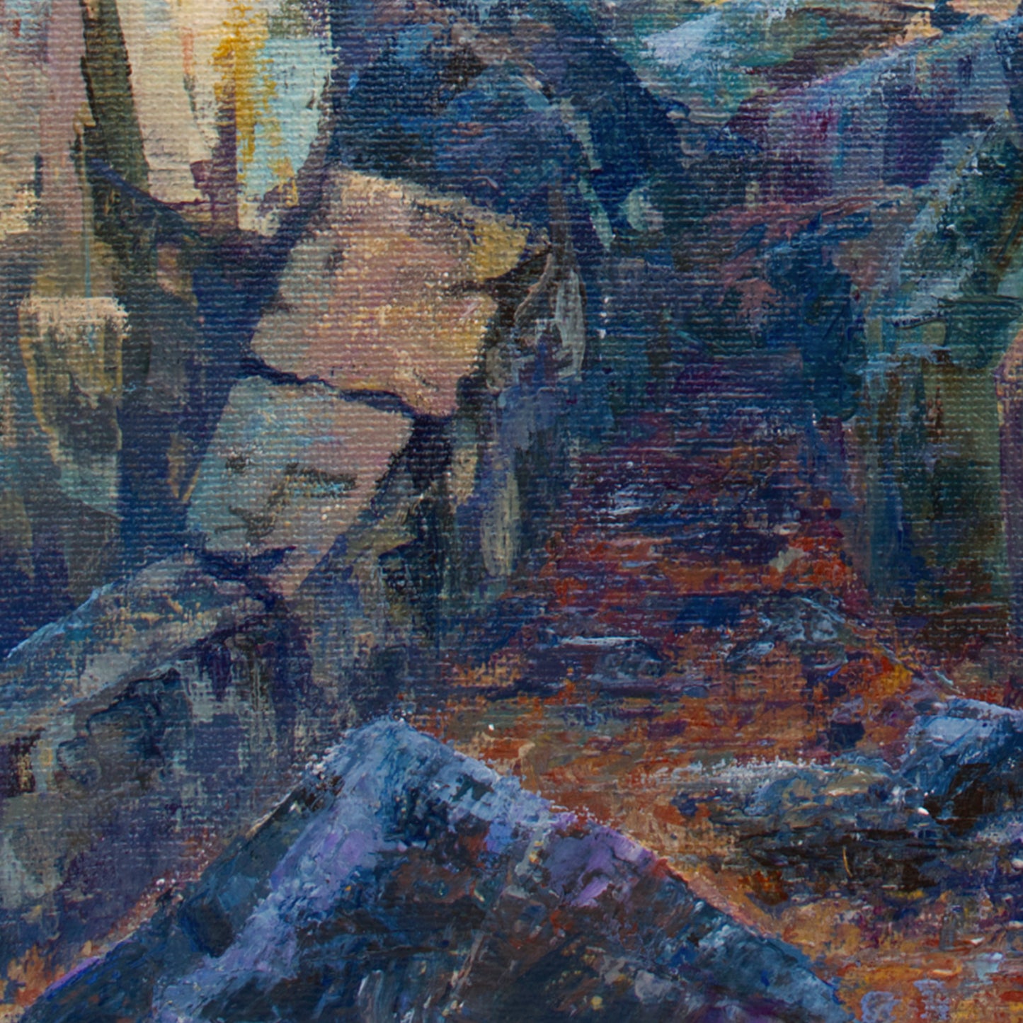 Pothole arch, framed