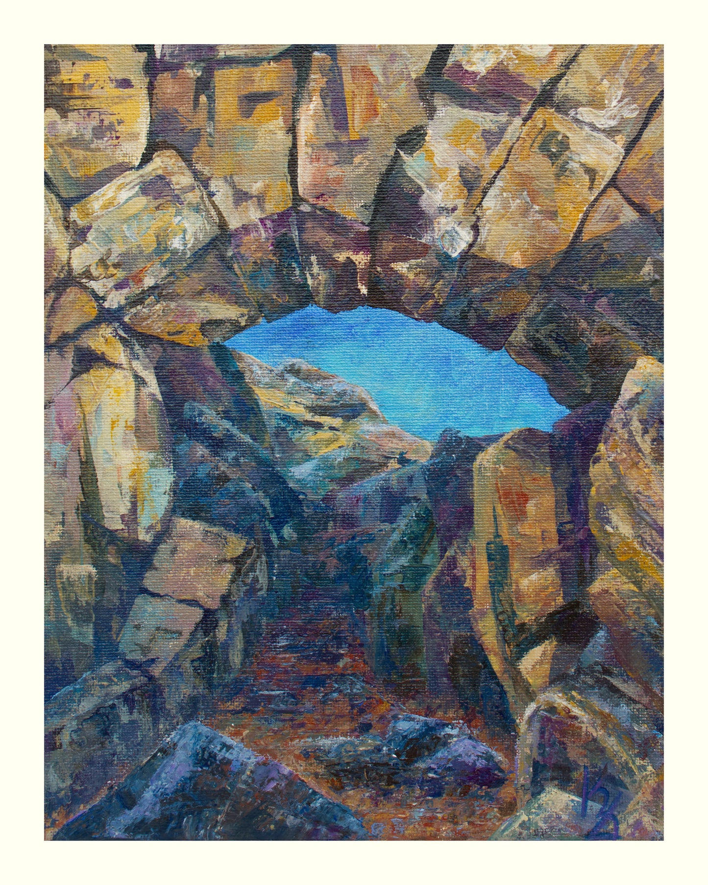 Pothole arch. Print