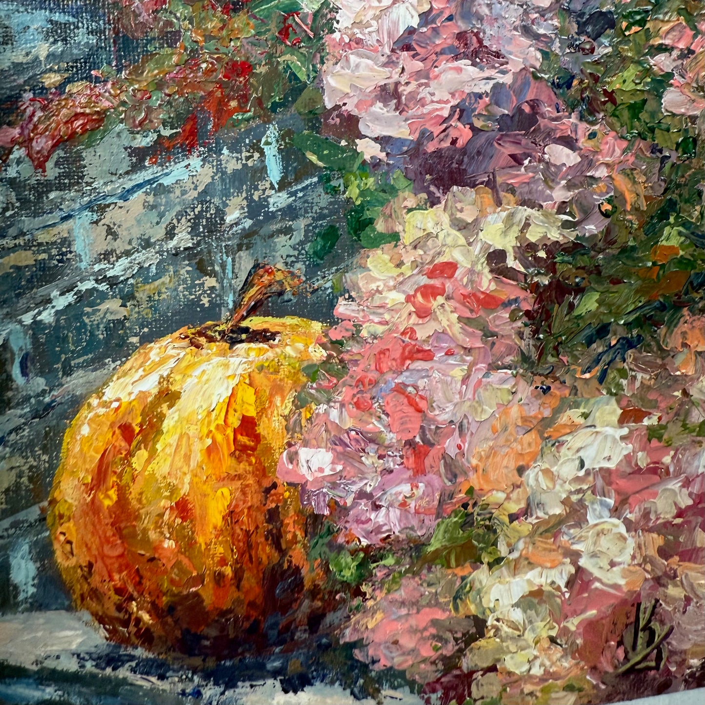 Pumpkin Spice Hydrangeas. Print