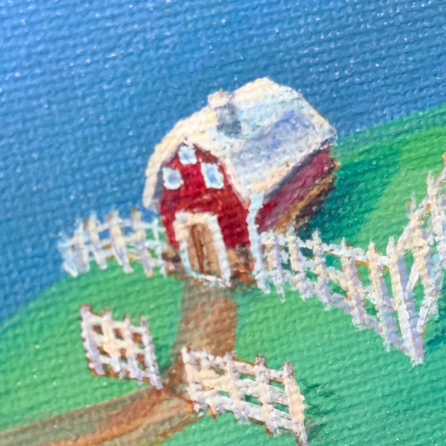 Cozy hills. Set of Prints