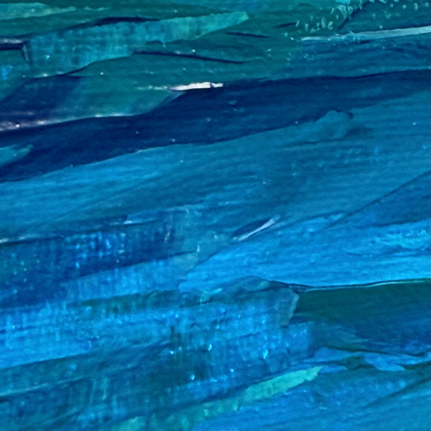 Deep water. Sailboat. Print