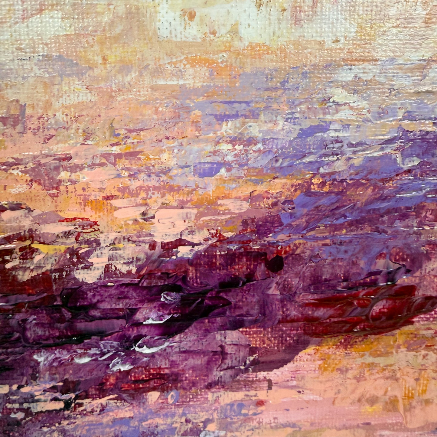 Flower wave. Evening