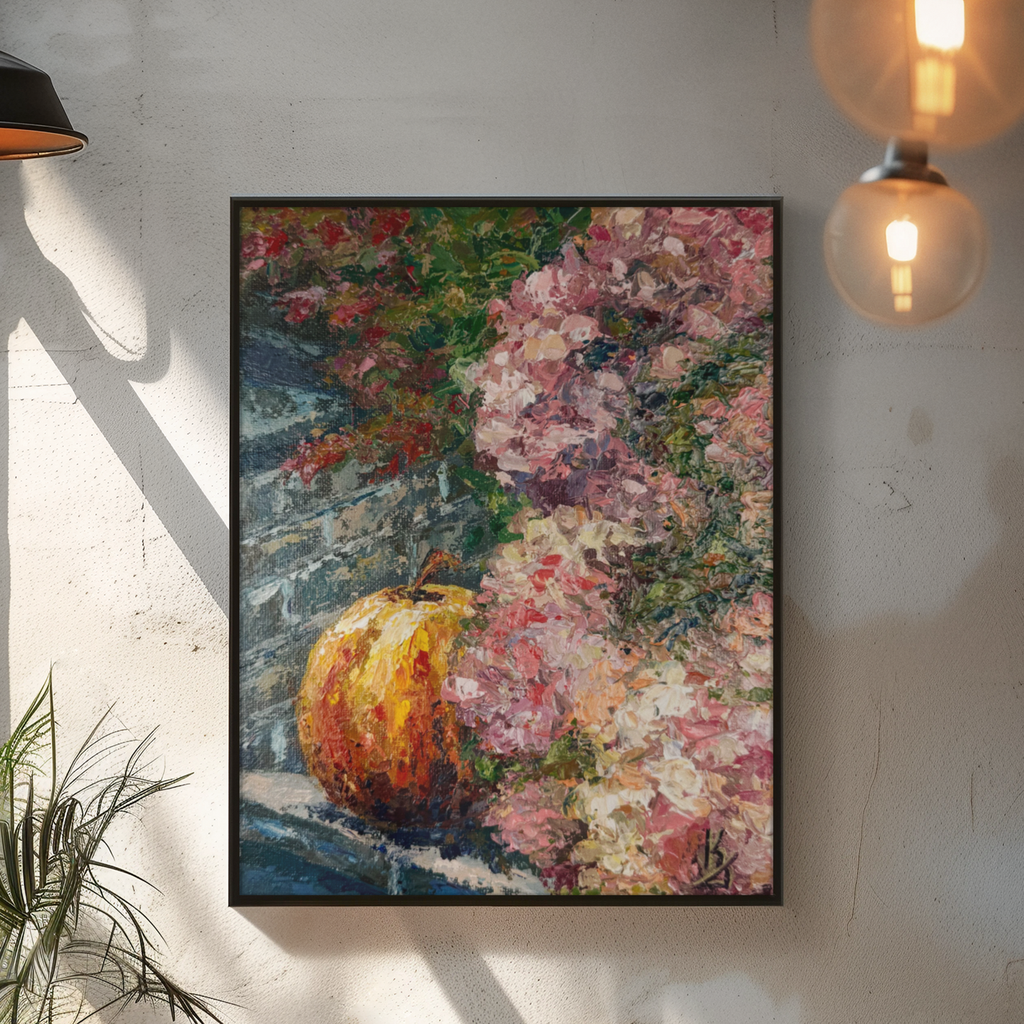 Pumpkin Spice Hydrangeas. Print