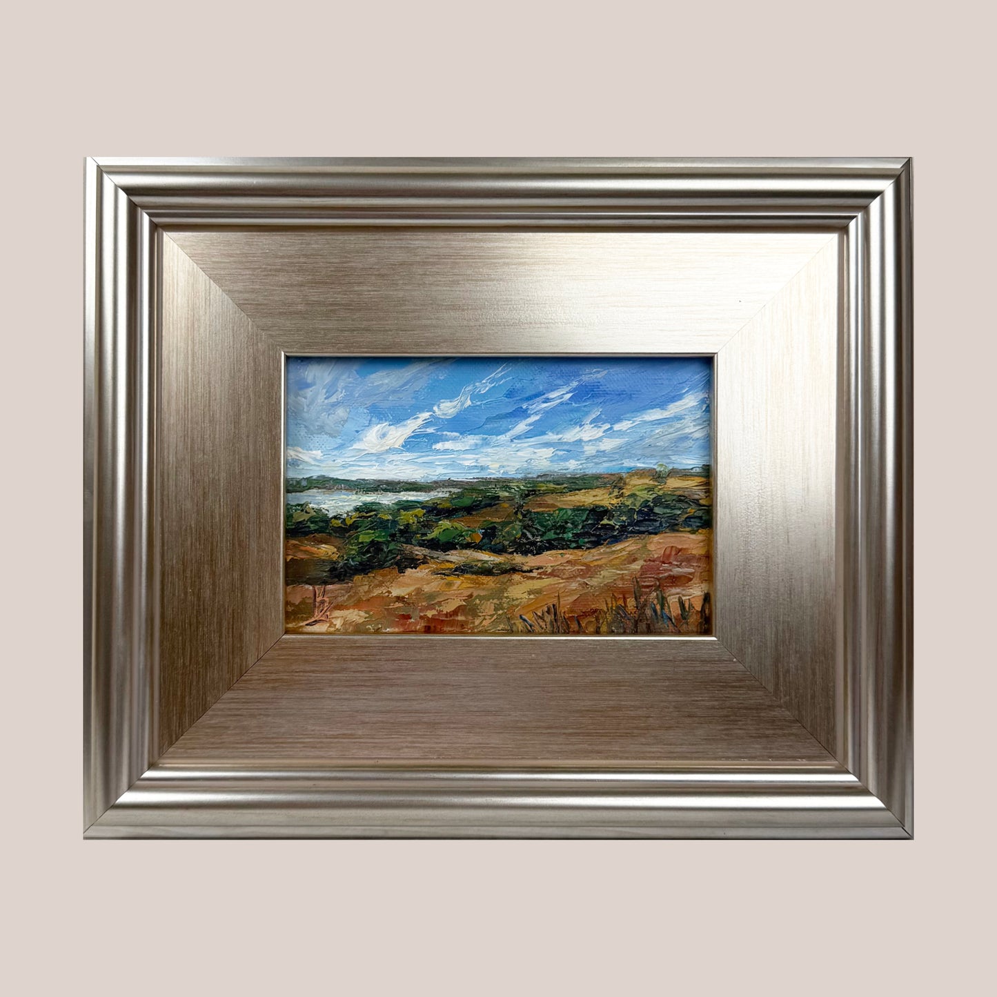 Waving Grasses. Ocher