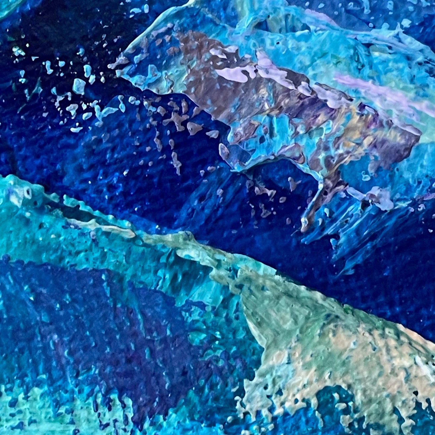 SeaGlass DriftWood Coastal Christmas Tree. Print