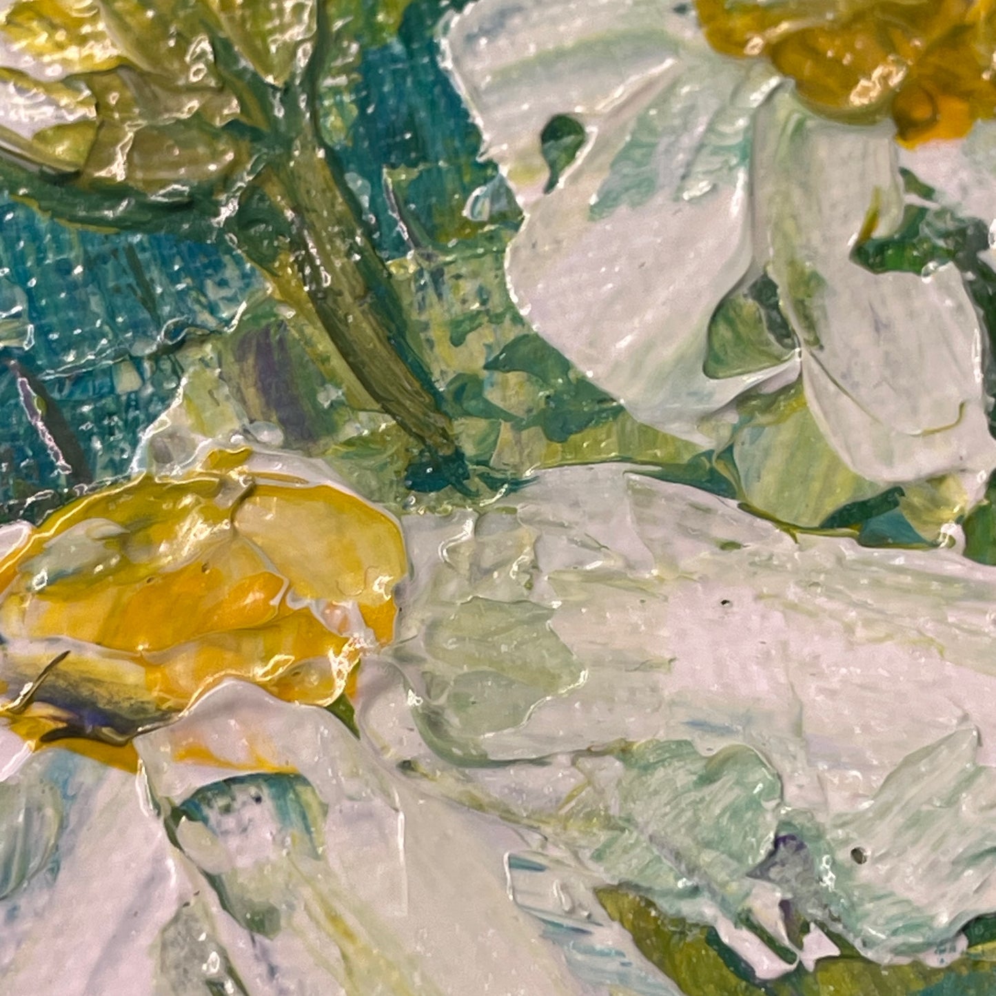 Daisies Meadow. Print