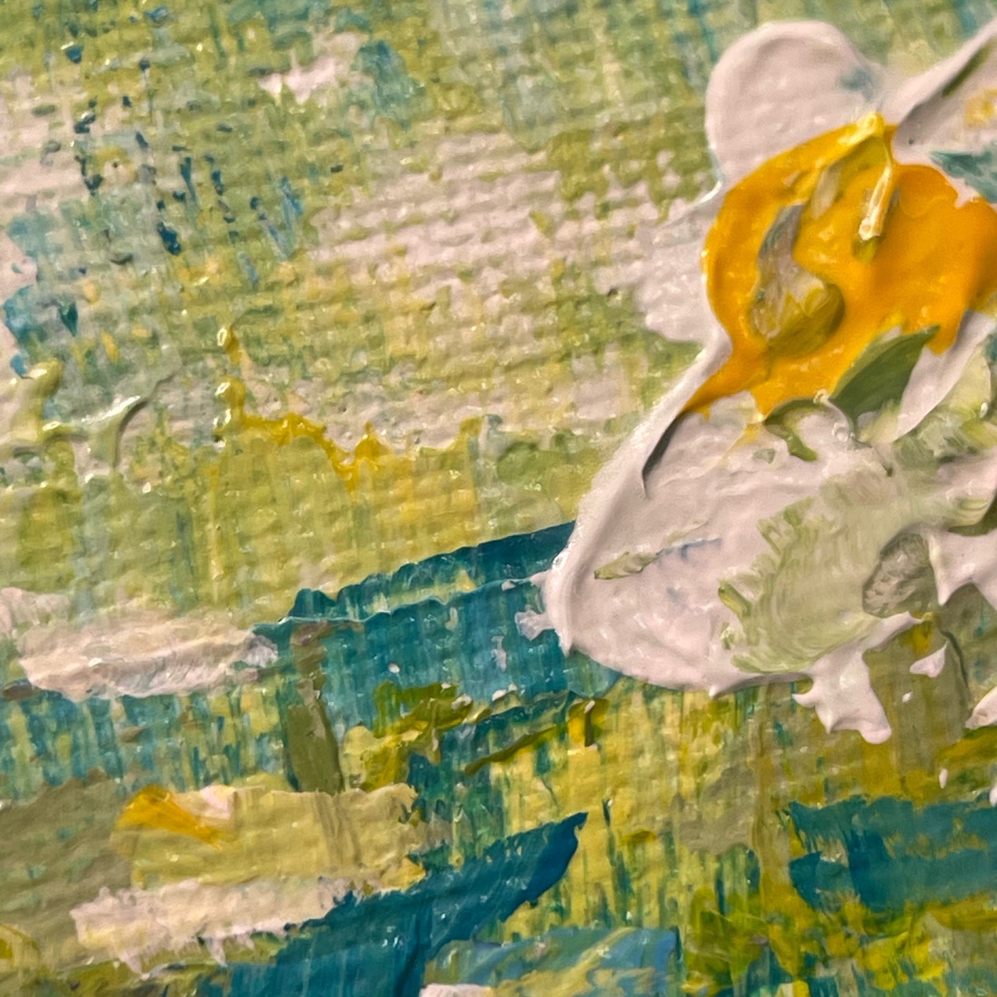 Daisies Meadow. Print