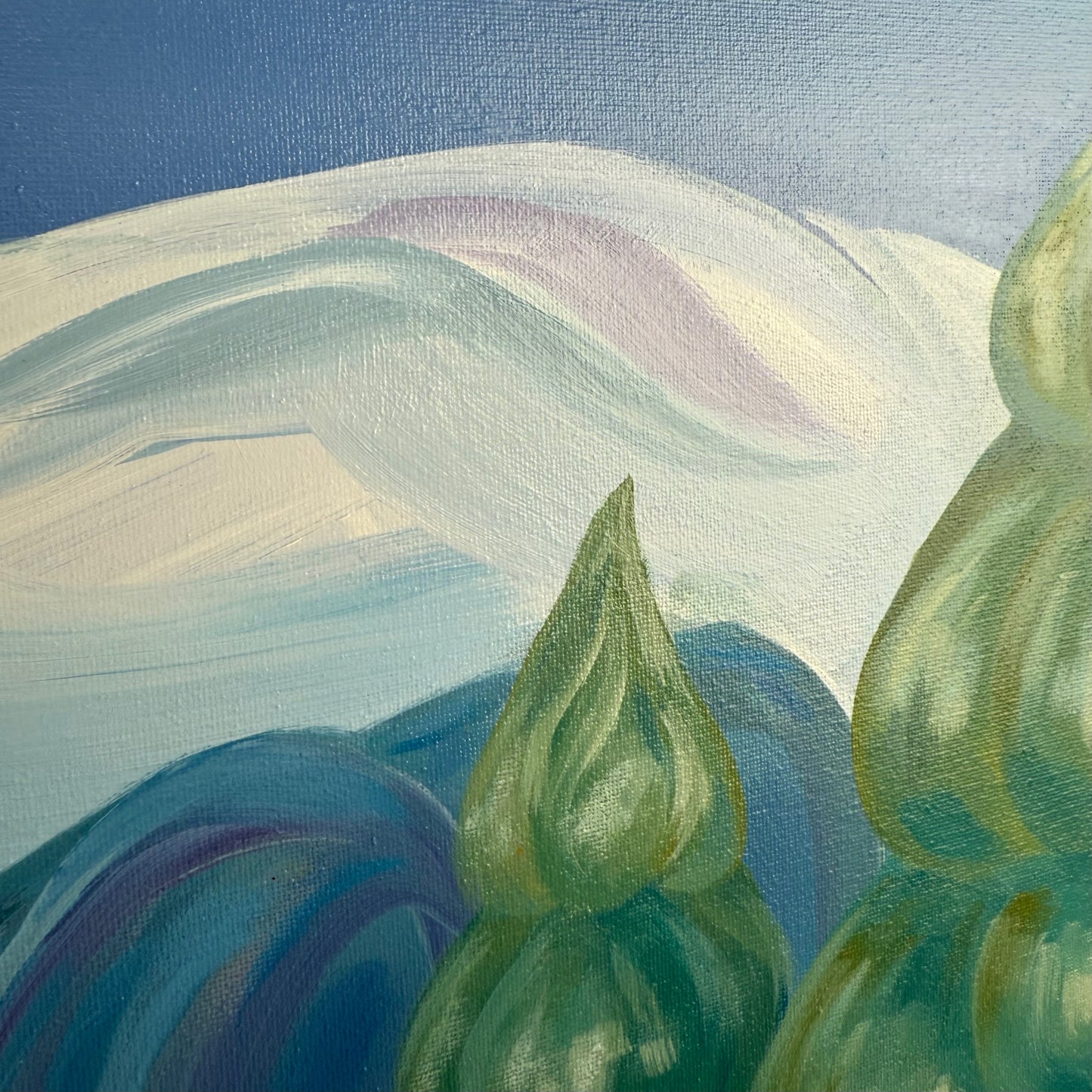 Snowy appearance. Print