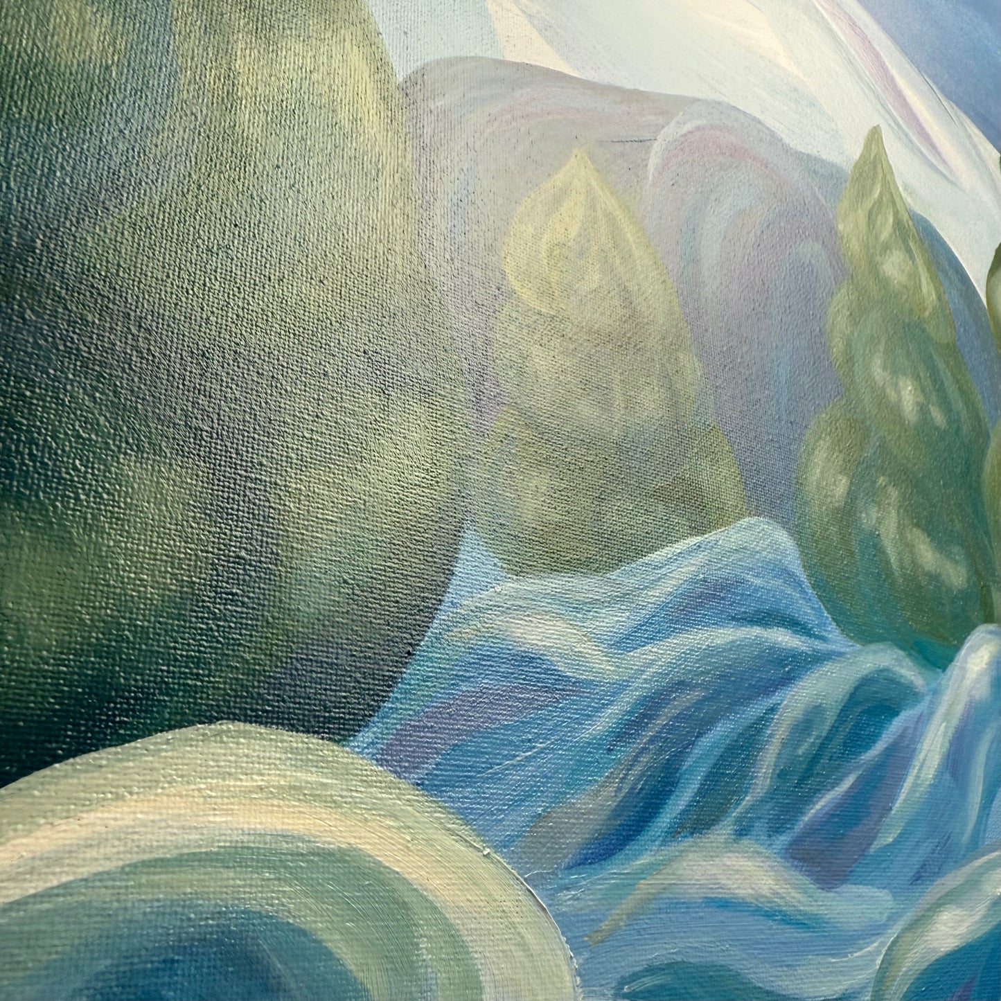 Snowy appearance. Print