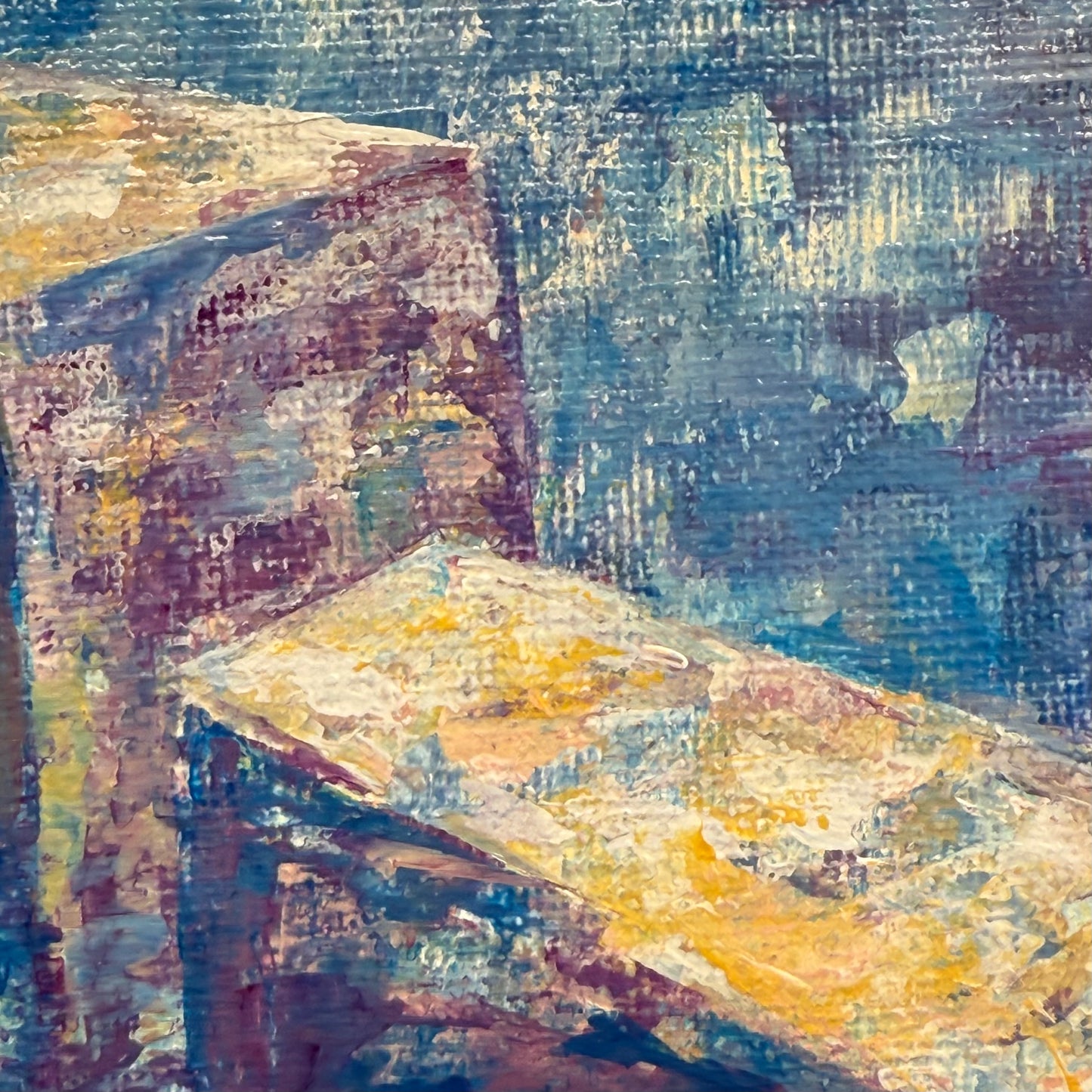 Stone promenade. Print