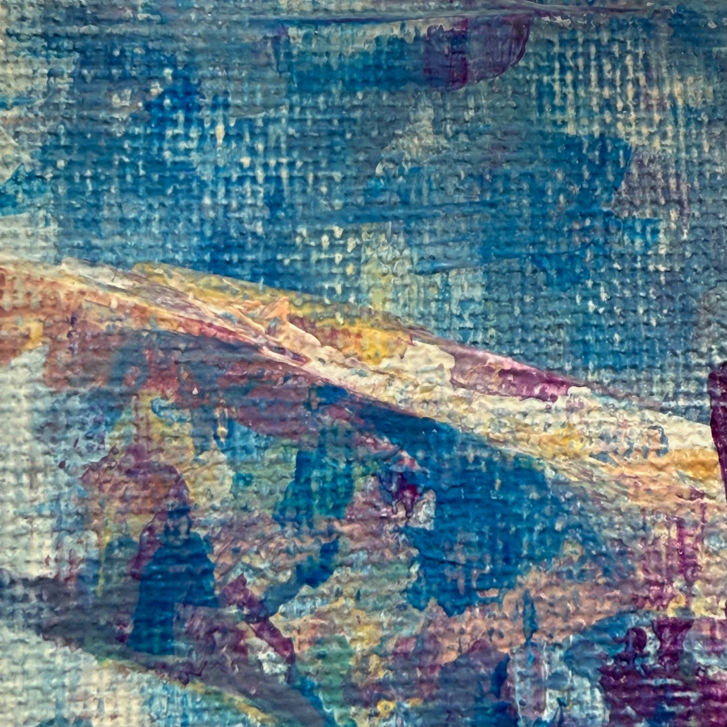 Stone promenade. Print