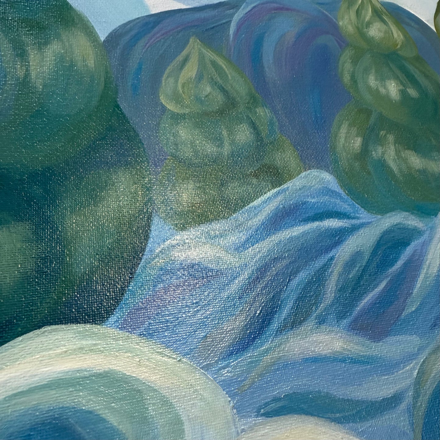 Snowy appearance. Print