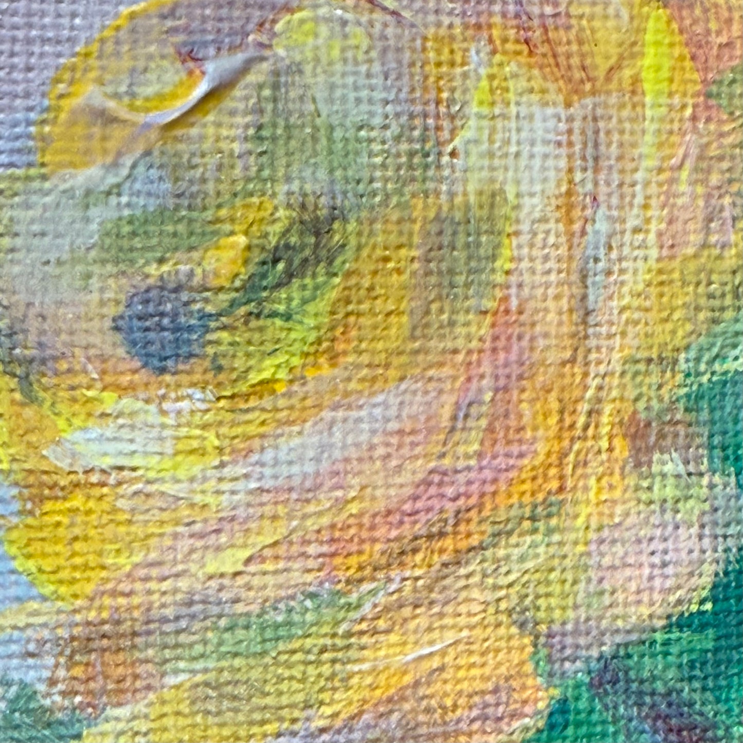 Summers with Grandma. Pink Ranunculus. Print