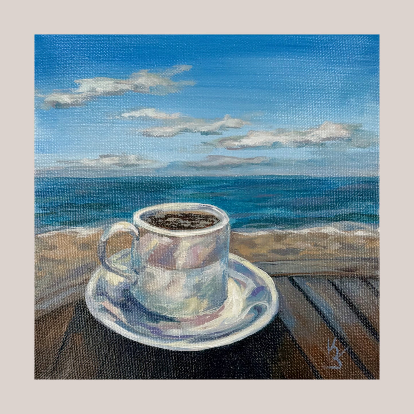Coffee Breeze. Blue
